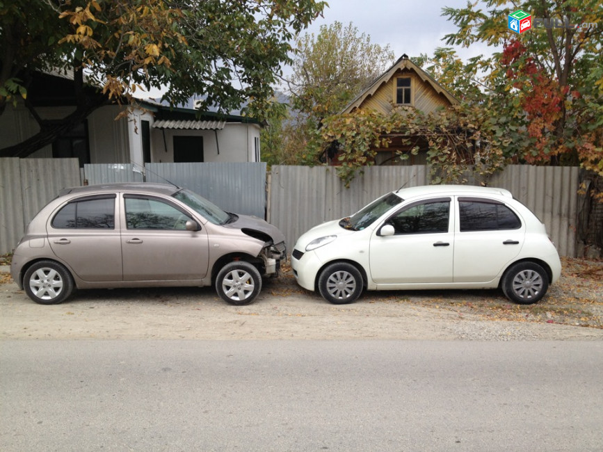 Kgnem Vtarvac Kam ansarq Nissan March Կգնեմ   Նիսսան մառչ ավտոմեքենա քանդելու համար