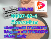  High quality 33887-02-4 Clonazolam  8-Nitrodeschlorotriazolam, Clonitrazolam whatsapp:+86 17167415712 Telegram：+86 17167415712