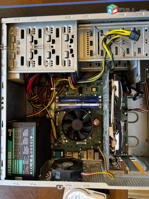 Gaming PC Հզոր համակարգիչ RX580 SSD i5-4590 3.30GHz