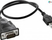 COM Port USB to RS232 Adapter Cable DB9 to USB
