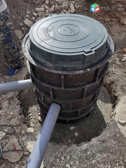Դիտահոր կափարիչ պոլիմերավազային lyuk lyuki betonic ditahor, luk