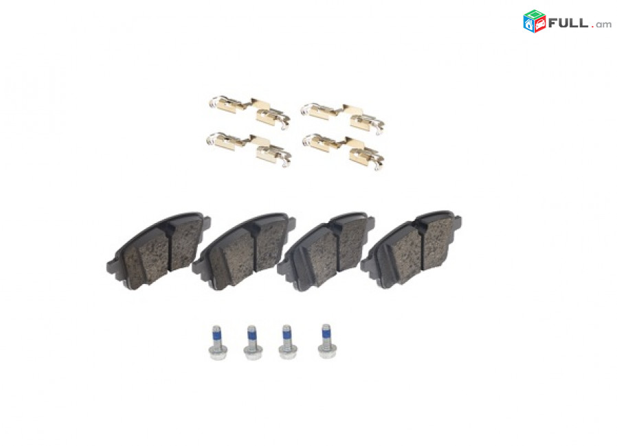 AUDI A5 արգելակման կոճղակ հետևի, Колодки задние. 0346