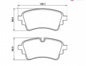 AUDI A5 արգելակման կոճղակ հետևի, Колодки задние. 0346