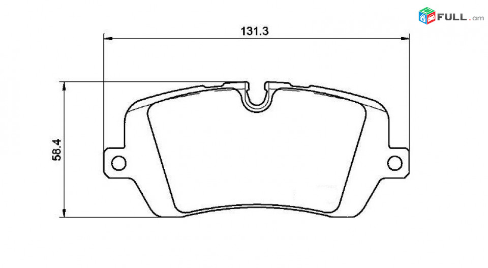 LAND ROVER արգելակման կոճղակ հետևի, Колодки тормозные задние. 1514