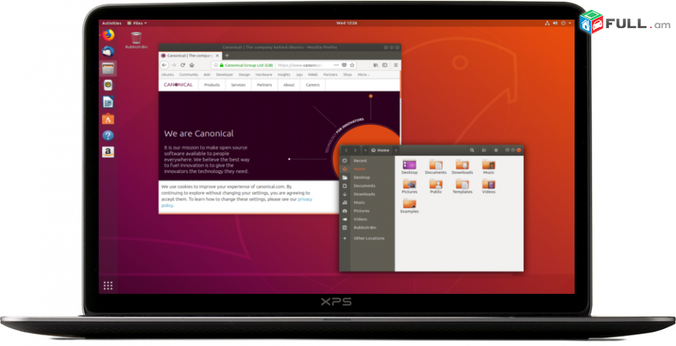 Bootable USB Flash Linux Ubuntu desktop 24.04 LTS x64 