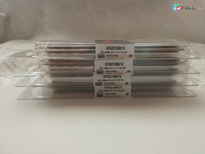 RAM Kingston Fury Beast DDR4 16GB 3200MHz Gaming նոր