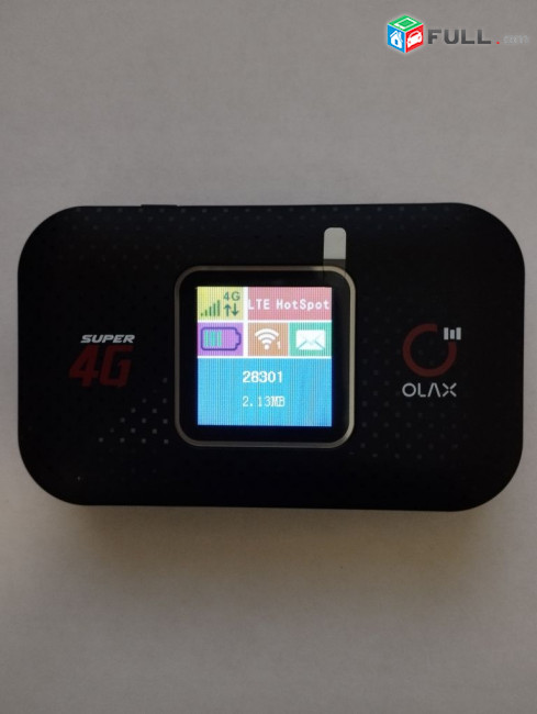 4G LTE WiFi Router OLAX MF982 MiFi LCD էկրանով գրպանի շարժական SIM քարտի տեղով նոր