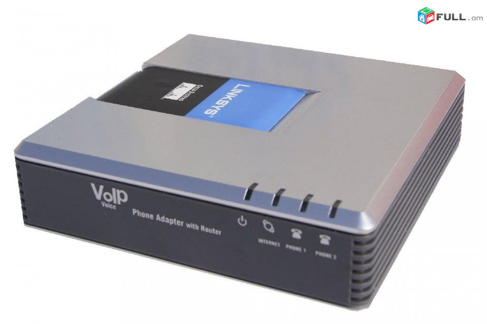 Linksys PAP2T VoIP Phone Voice Adapter SIP VoIP Internet Phone Adapter 2 FXS Ports