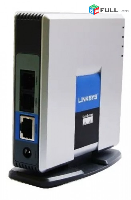 Linksys PAP2T VoIP Phone Voice Adapter SIP VoIP Internet Phone Adapter 2 FXS Ports