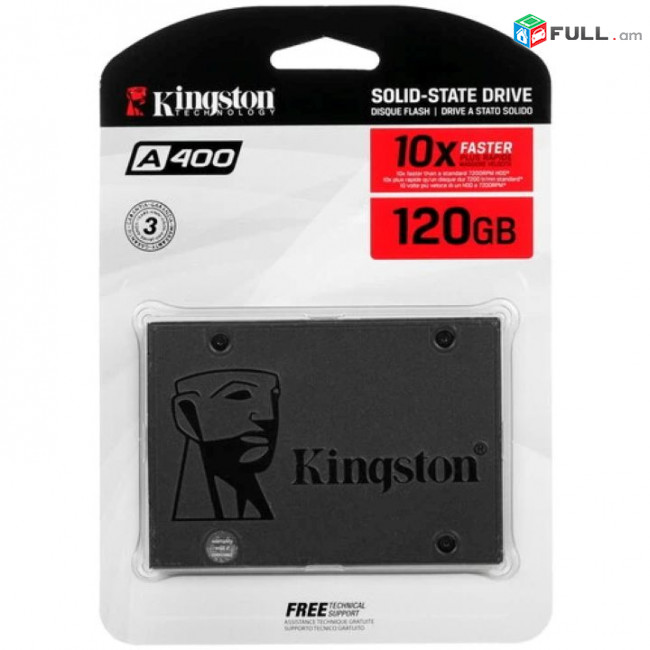 SSD Kingston A400 120GB նոր