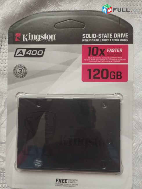 SSD Kingston A400 120GB նոր