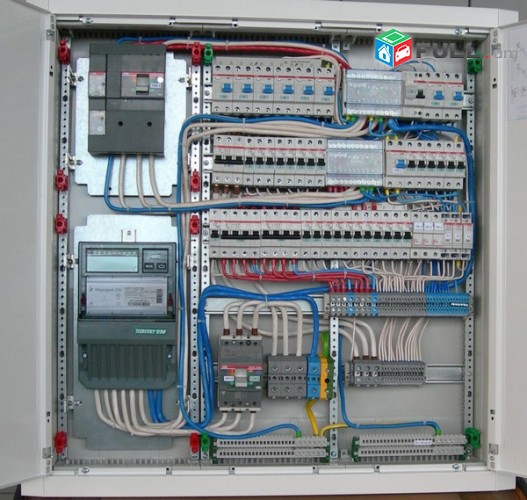 220 / 380 v. Электромонтаж квартир и частных домов. Բնակարանների և առանձնատների