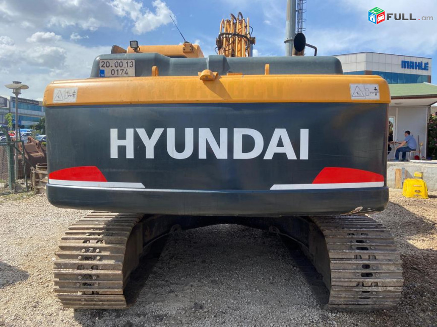 Սողուն էքսկավատոր Hyundai,Гусеничный экскаватор