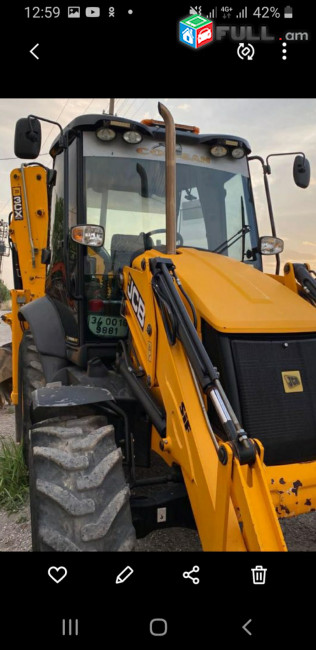 Բեռնիչ JCB ,Экскаватор-погрузчик