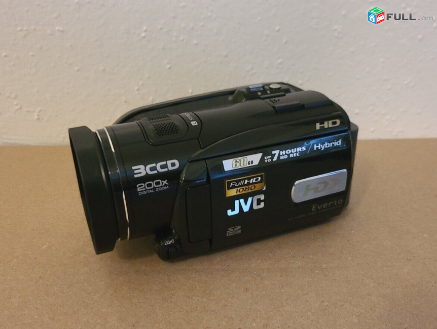 JVC EVERIO GZ-HD3U 3CCD cаmcorder տեսախցիկ