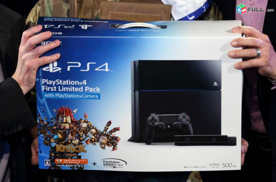 Playstation 4 Երաշխիքով, +10-15 խաղ, խաղերը նույնպես երաշխիքով