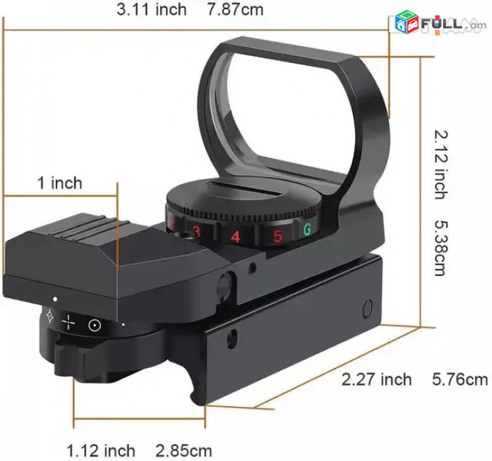 MDVR 7 մոնիտոր 4 տեսախցիկով