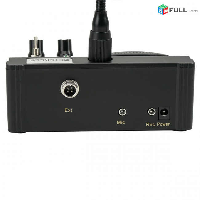 Waterproof Intercom Speaker System Black