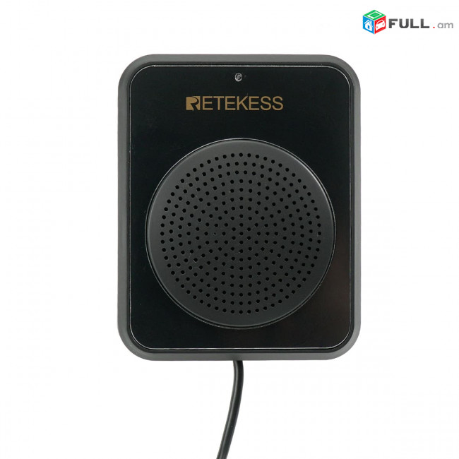 Waterproof Intercom Speaker System Black