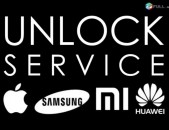 UNLOCK SERVICE | APPLE, SAMSUNG, XIAOMI, HUAWEI, OPPO, REALME և այլ բջջային հեռախոսների ծրագրավորում, կոդերի բացում (UNLOCK)