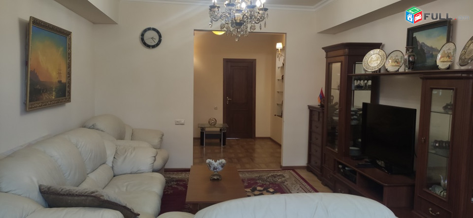 100քմ 3 սենյակ, կապիտալ վերանորոգված, չբնակեցված,9-2 հարկ