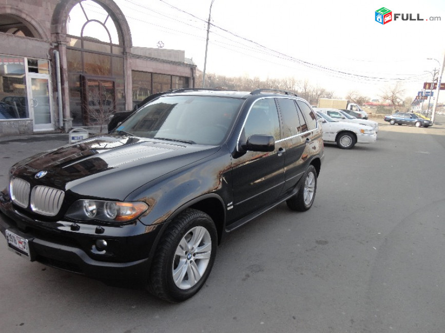 BMW -     X5 , 2005թ.նորի նման փափուկ մեքենա է,