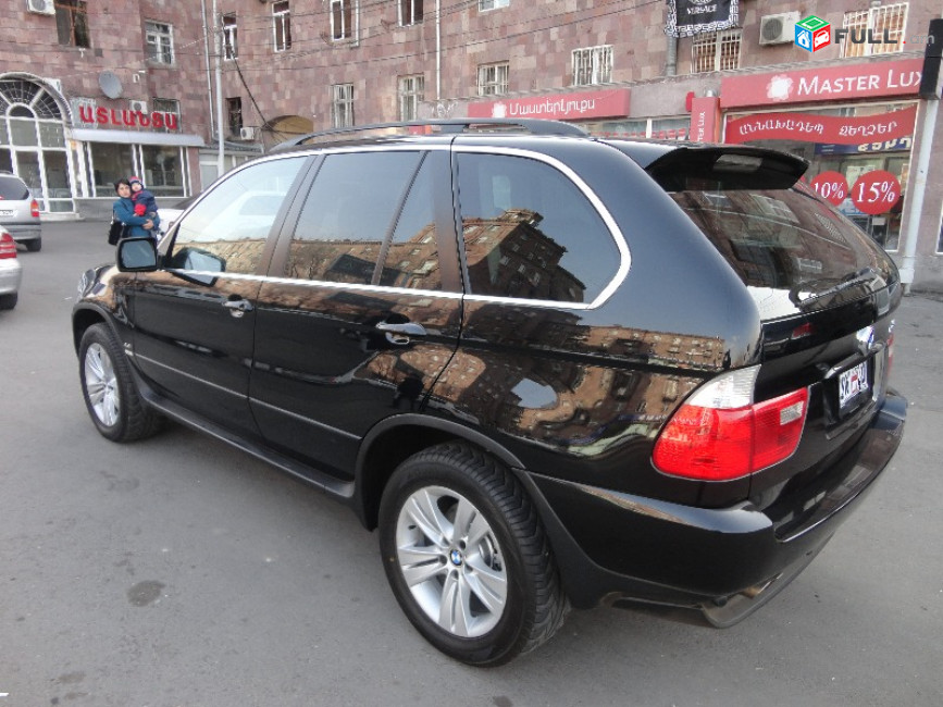 BMW -     X5 , 2005թ.նորի նման փափուկ մեքենա է,