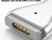 Portable Magnetic USB C Charge Converter PD Quick Charging Adapter For Type-C Female to Magsafe 2 MacBook Air