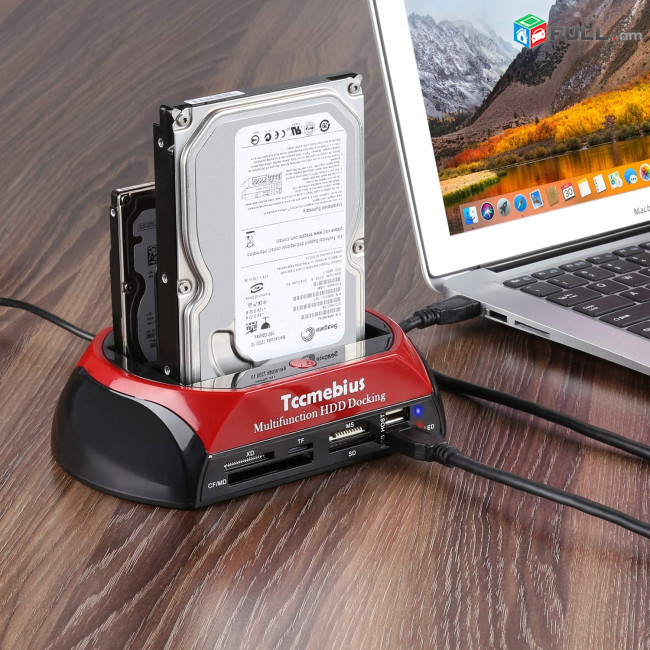 HDD Docking Station USB 2 for 2.5 3.5 HDD станция для жесткого диска hard drive station կոշտ սկավառակ