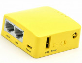 OpenWRT WiFi + USB 128MB ROUTER GL.iNet mini MT300N SMART роутер ռաութեր open WRT OS