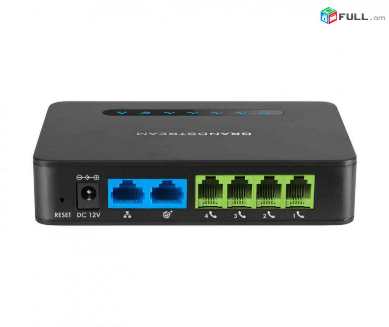 Grandstream HT814 телефонный адаптер 1GbE telephone adapter հեռախոսի ադապտեր