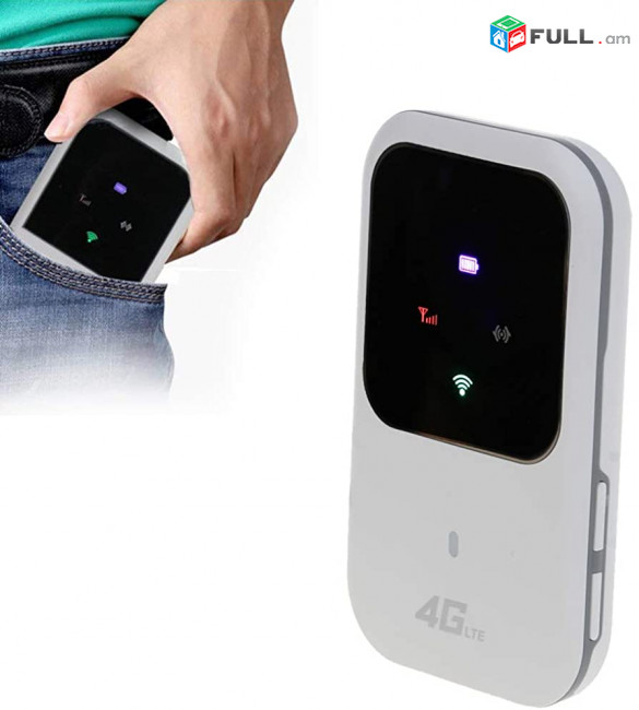 4G LTE Portable WiFi Router SIM Card Mobile Modem Մոդեմ Модем 3G GSM բջջային ինտերնետ