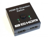 Bi-Direction 4K Switch HDMI 1x2 свич սվիչ 3D support FHD 1080p 4K UHD переключатель