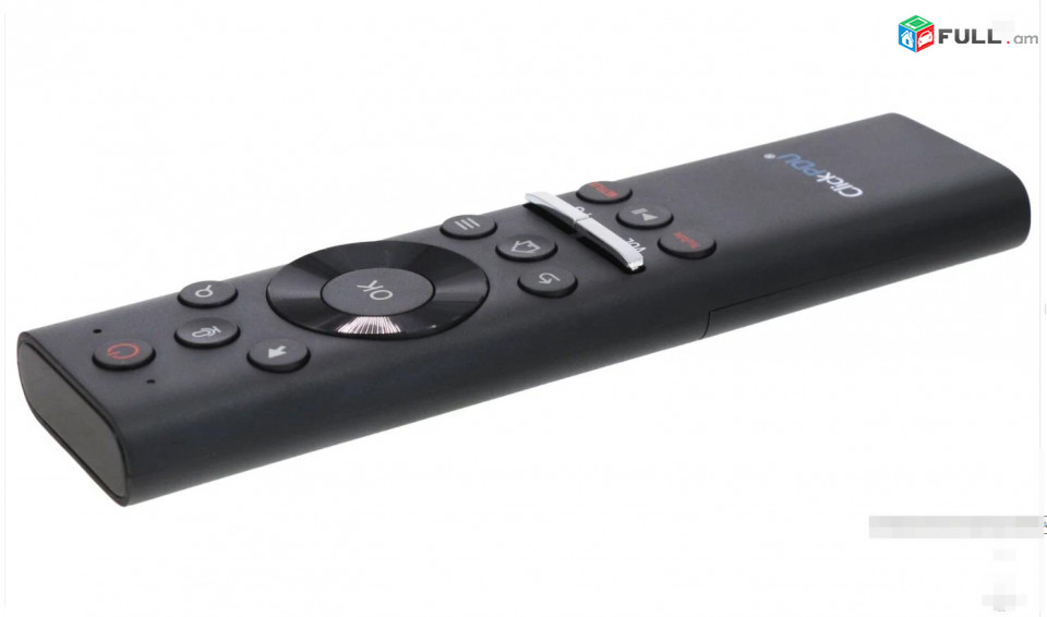 Universal ձայնային վահանակ Voice AirMouse CRC2121B 2.4 GHz  с гироскопом и голосовым упр. Android TV Box, PC обучаемый