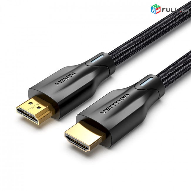 8K HDMI Cable Cotton braided VENTION Մալուխ Кабель