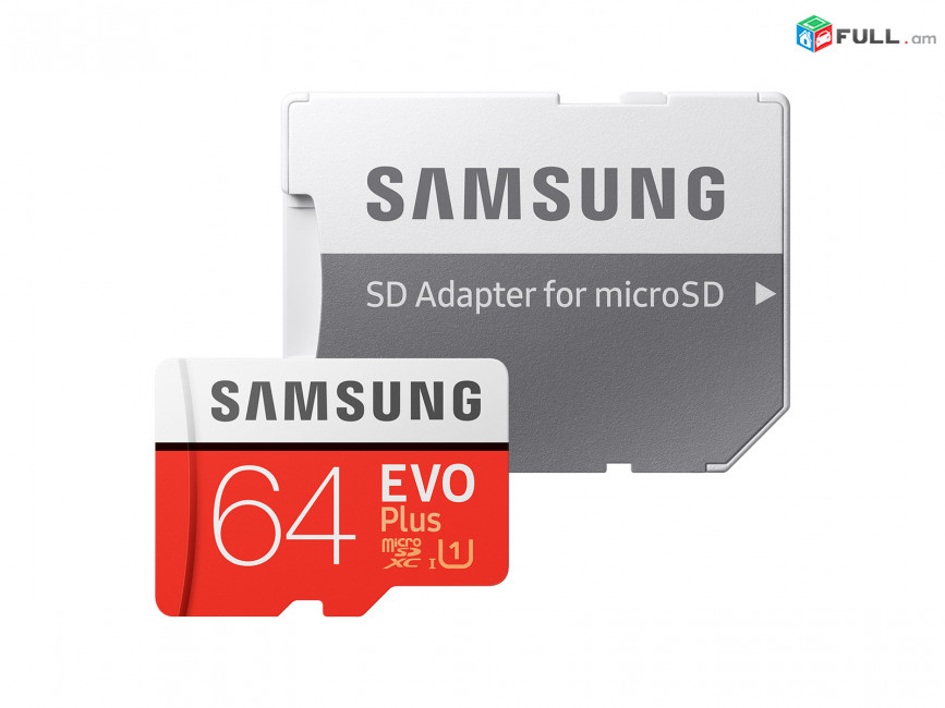 Samsung microSDXC 64EVO Plus UHS-1 4K միկրո микро