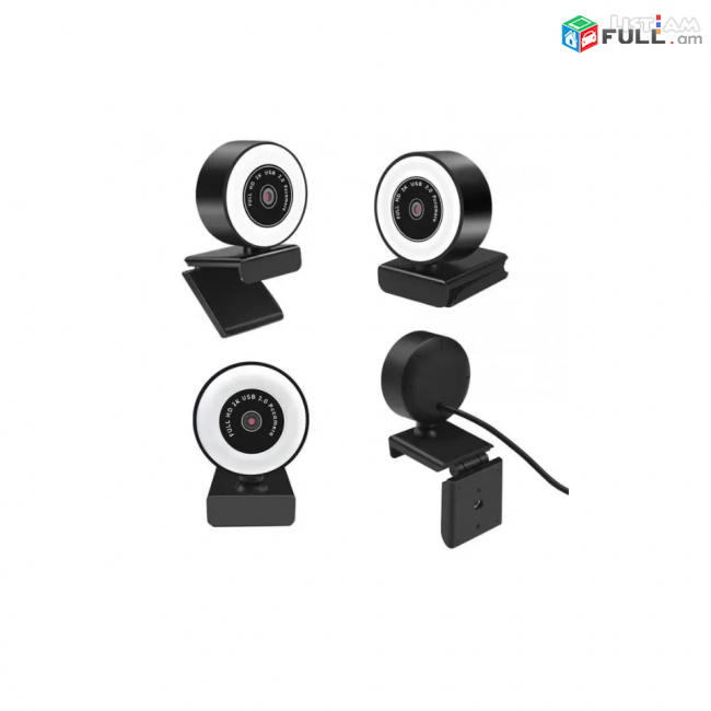 Web Camera Full HD 1080P + Autofocus + microphone - ավտոֆոկուսով վեբ կամեռա inter