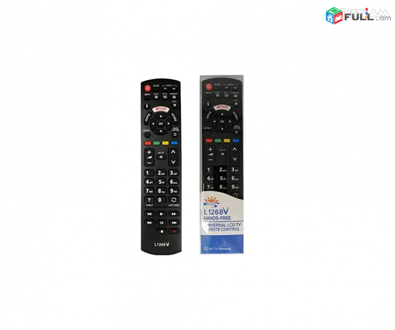 Հեռակառավարման վահանակ PANASONIC L1268V Remote Control универсальный пульт TV