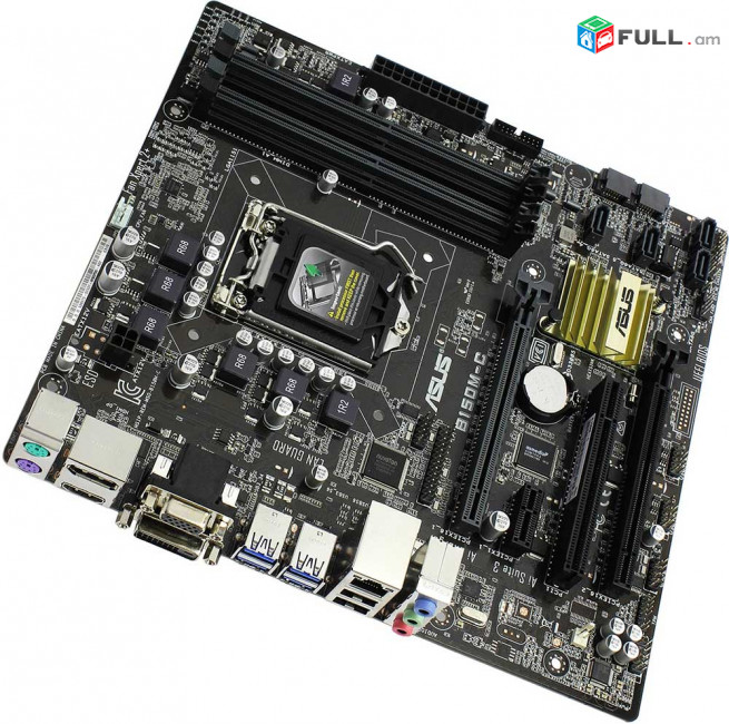 Материнская плата ASUS B150M-C D3 Matherboard Մայրպլատա