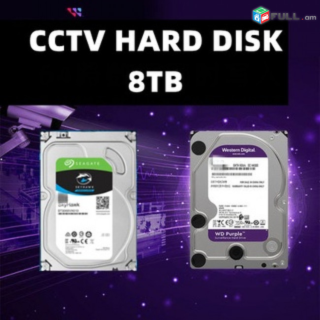 Ներկրողից HDD 1TB 2TB 3TB 6TB 500GB - DVR NVR ip CCTV camera security camera ԴՎՌ vinchestr