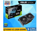 ASUS DUAL GeForce RTX™ 3060 OC Edition 12GB GDDR6 192BIT Dual GeForce  Վիդեոքարտ Vidiocard Видеокарта HK