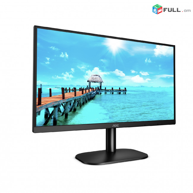 Նոր Մոնիտոր AOC 24" VGA D-Sub HDMI DVI 24B2XDAM VA 75Hz + 12 ամիս երաշխիքով