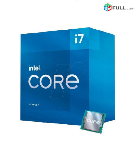 Պրոցեսոր Intel Core i7 11700 4.9 Ghz LGA 1200 Intel UHD Graphics 750 16 MB Cache 14 NM CPU процессор