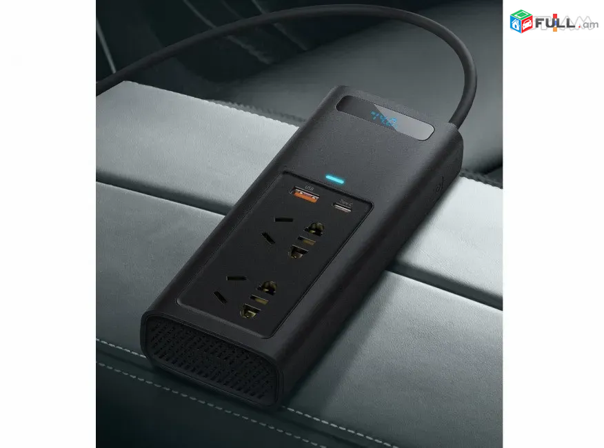 Baseus Car Power Inverter Ավտոմեքենայի ինվերտոր 150W DC 12V to 220V Автомобильный инвертор HK