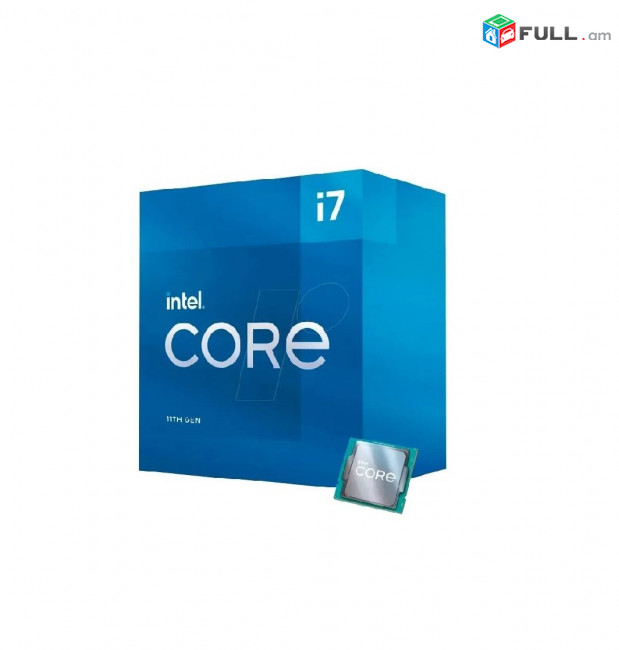 Պրոցեսոր Intel Core i7 11700 4.9 Ghz LGA 1200 Intel UHD Graphics 750 16 MB Cache 14 NM CPU процессор