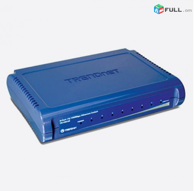 8-Port Trendnet Professional 10/100Mbps Switch TE100-S8 Свитч HK КОМУТАТОР