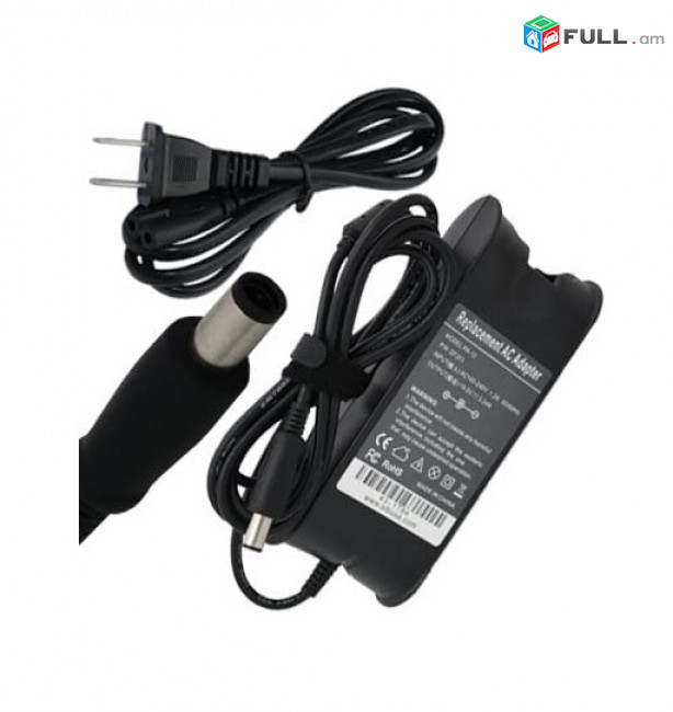 Dell նոութբուքի adapter 65W блок питания Հոսանքի սնուցման բլոկ Charger նոութբուքի Power