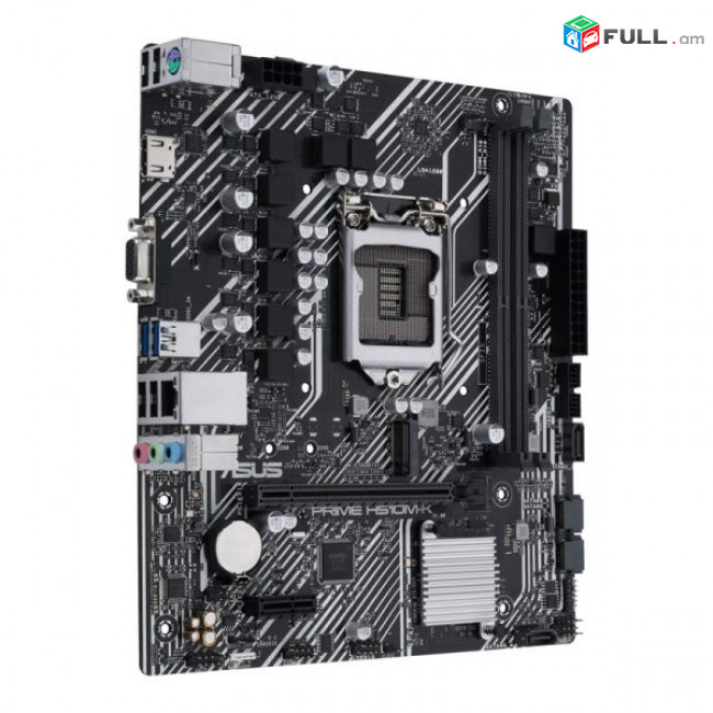 ASUS PRIME H510M-K for 10-11th Gen Նոր, երաշխիքով 1200 Socket Материнская плата