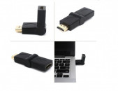 Adapter HDMI Male to HDMI Female Адаптер ադապտեր 180 աստիճան