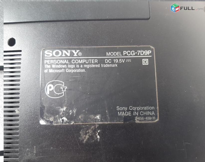 SONY PCG-7D9P պահեստամասեր ամեն ինչ разборка на запчасти